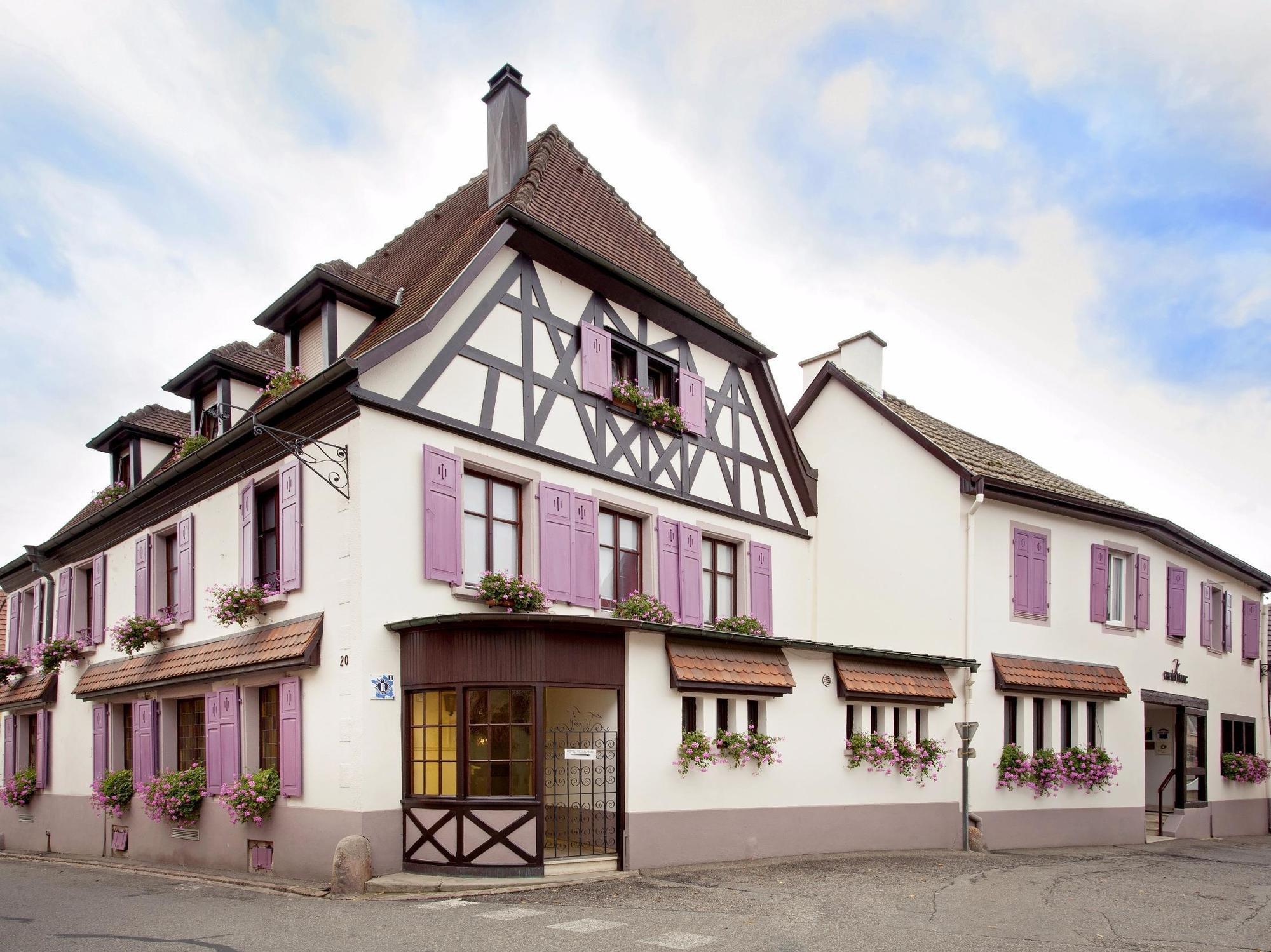 Auberge Du Cheval Blanc Depuis 1785 Westhalten Exteriér fotografie